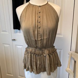 Olive color tank NWOT